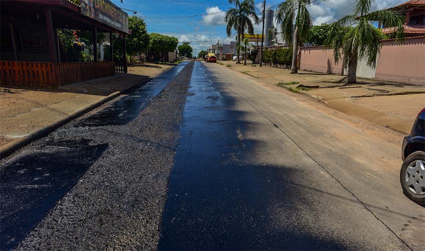 Semosp inicia restauração de asfalto em trecho da T-23