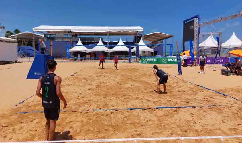 Times de basquete e vôlei de praia de Rondônia conquistam medalhas de bronze nos Jogos da Juventude