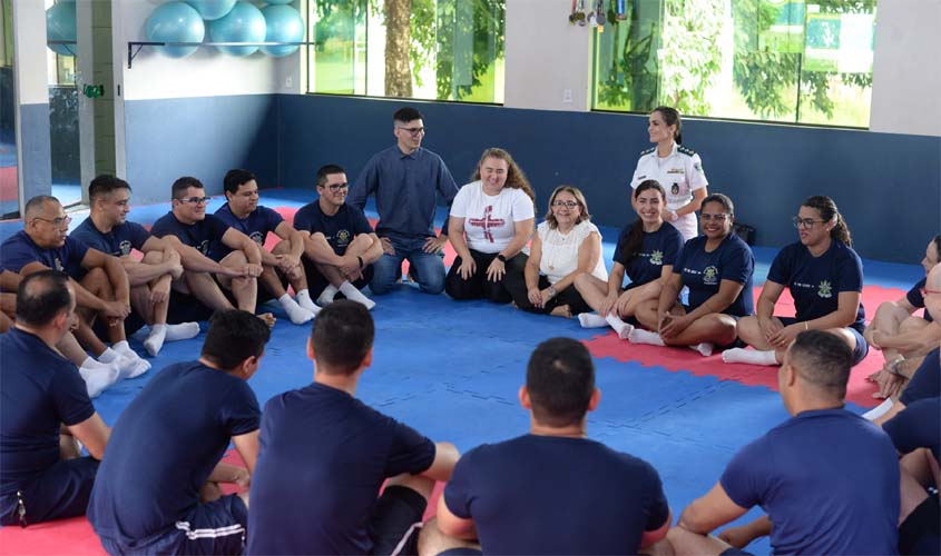 Nova roda de conversa do Janeiro Branco é realizado no 2º BPM