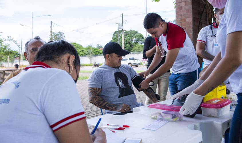 Caps AD realiza pit-stop informativo sobre saúde mental