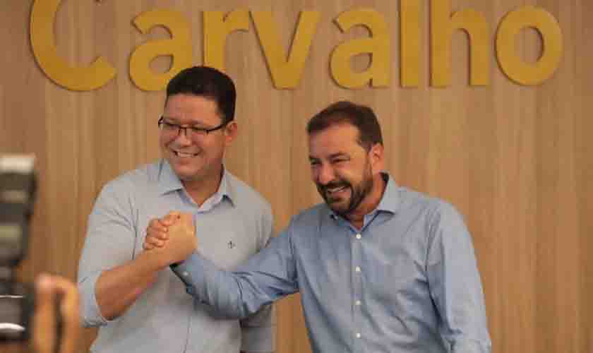 Hildon  Chaves firma parceria com Marcos Rocha para beneficiar Porto Velho