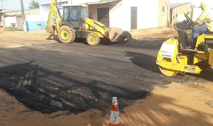 Equipe continua no Bairro São Francisco nesta quinta