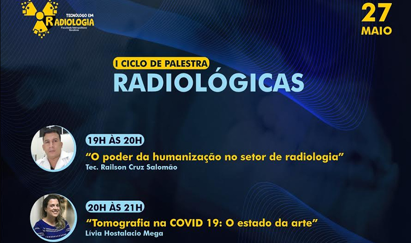Radiologia da FIMCA promove I Ciclo de Palestras Radiológicas online