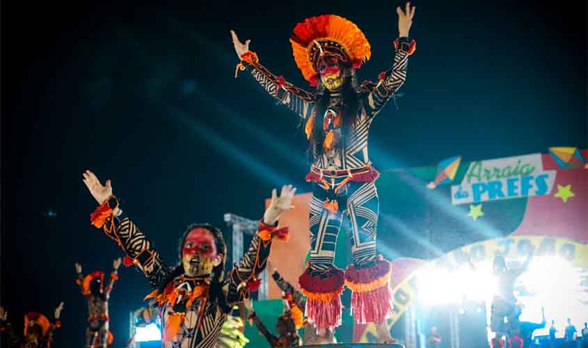 Cerca de 70 mil pessoas se encantaram com a primeira edição do Arraiá da Prefs no Parque da Cidade