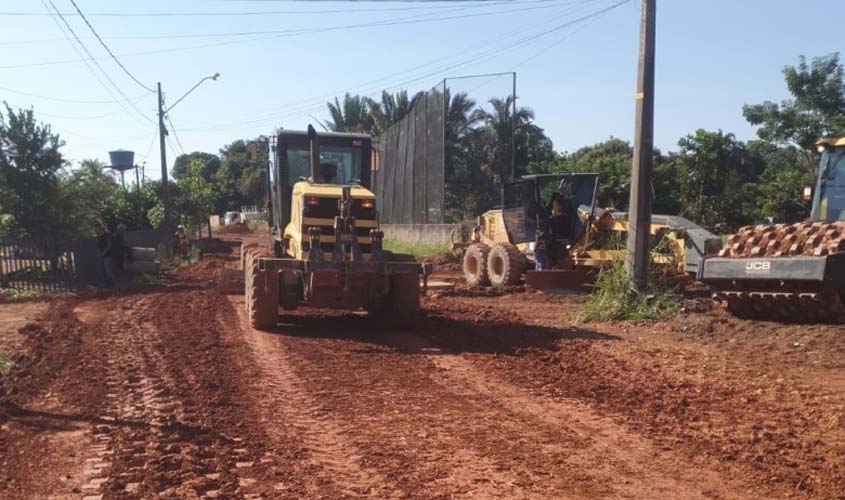 Prefeitura recupera ruas do bairro Nova Esperança, zona Norte da capital