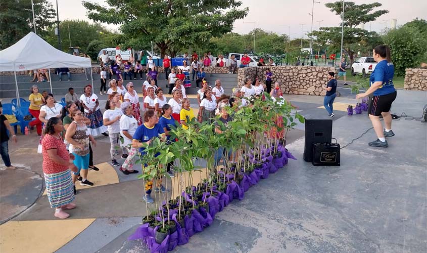 Evento no Parque da Cidade promove campanha de conscientização sobre a violência contra a pessoa idosa