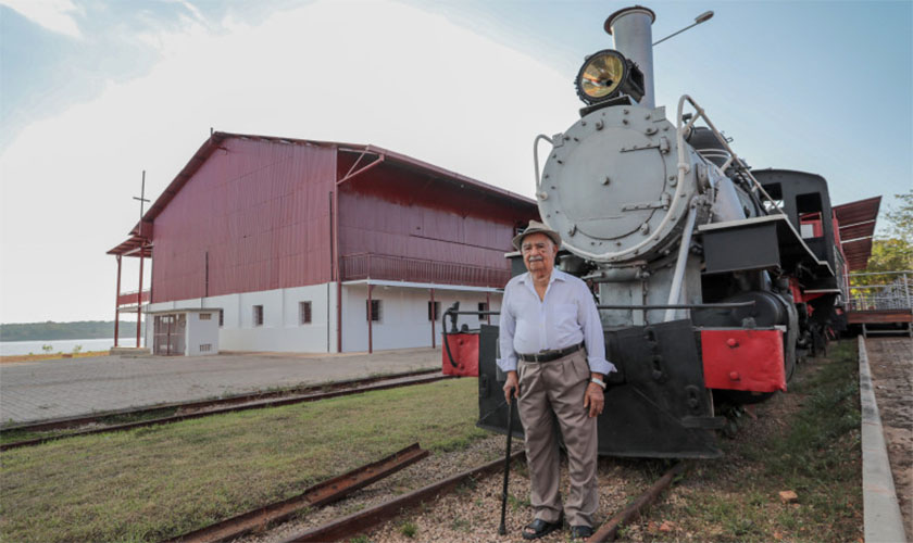Aos 104 anos, Armando é uma alegre testemunha da história de Porto Velho