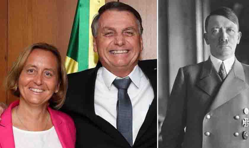 Neta de ministro do Hitler defende a criação de uma 'internacional conservadora' com Bolsonaro