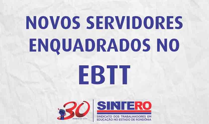 Professoras federais de Rondônia são enquadradas no EBTT