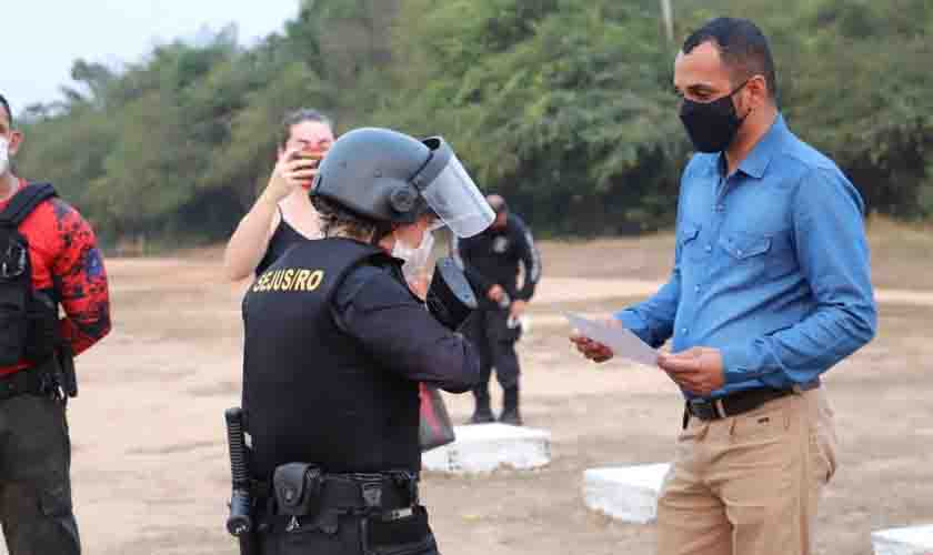 Policiais penais concluem curso de formação voltado para a criação do Gape