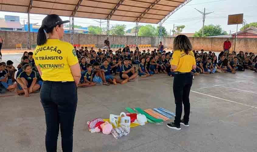 Primeiros Socorros é tema de palestra educativa de trânsito em escola