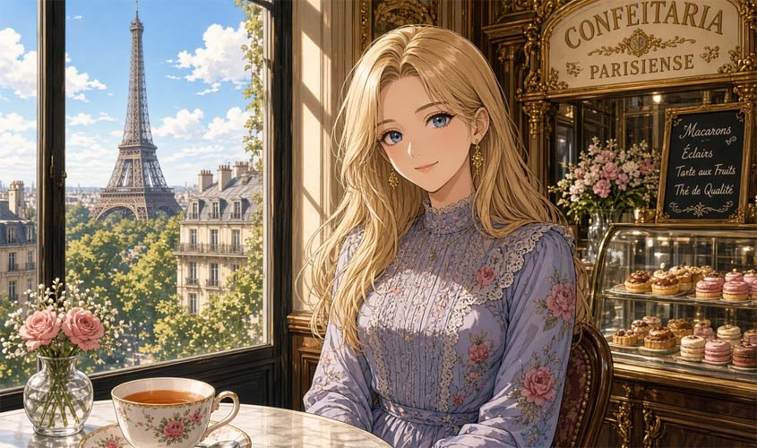 Linda e em Paris