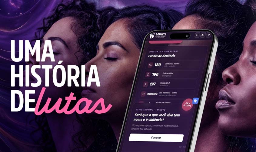 MPRO lança portal de apoio às vítimas de violência