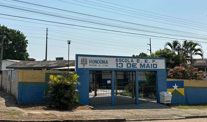 Deputado Laerte Gomes confirma reforma e ampliação na Escola 13 de Maio em Ji-Paraná