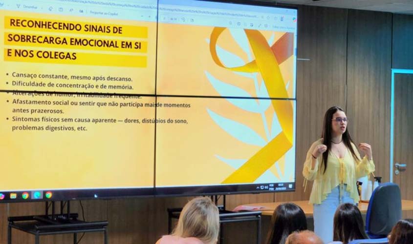 Valorização da vida é tema de palestra para servidores públicos