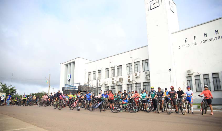 Bike Tour movimenta pontos históricos de Porto Velho neste domingo