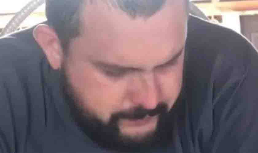 Zé Trovão chorou momentos antes de se entregar à Polícia Federal