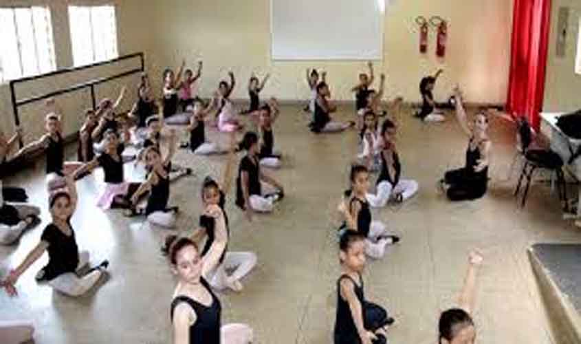 Inscrições em cursos de Ballet e musicalização começam nesta segunda