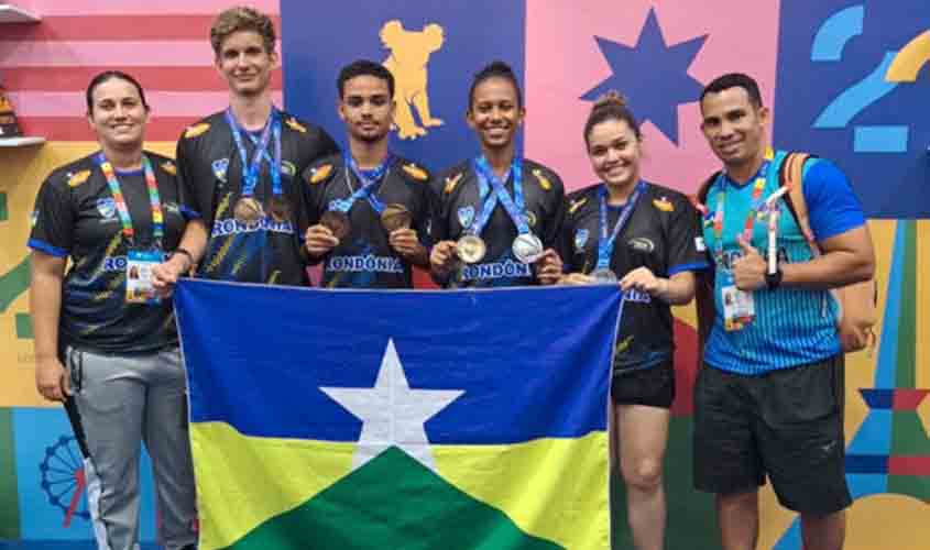 Atletas conquistam sete medalhas no badminton nos Jogos da Juventude 2024