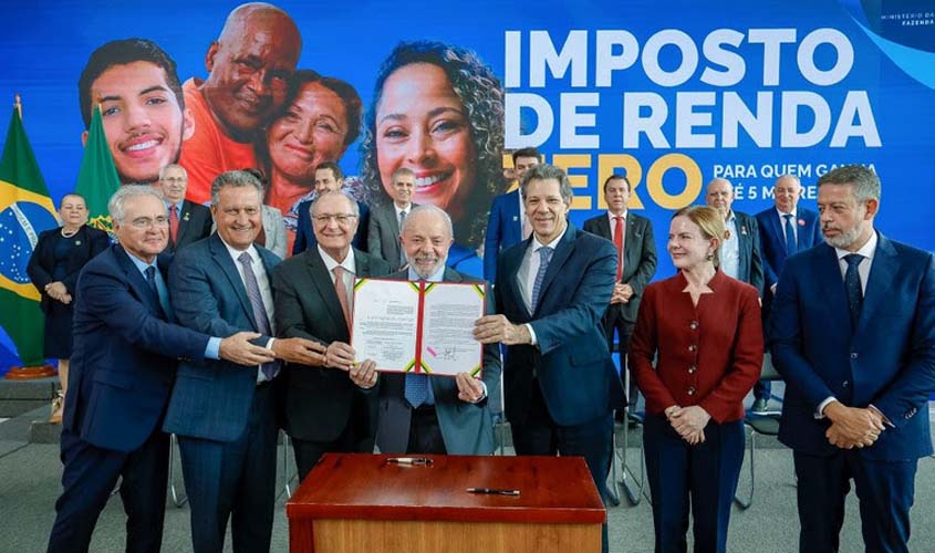 Isenção do IR até R$ 5 mil é defendida por Lula