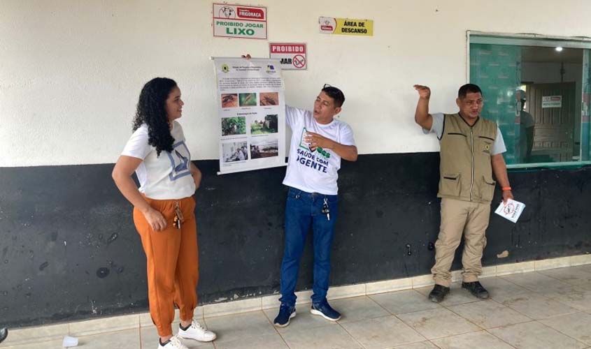 Semusa leva serviços de combate à malária para moradores do bairro Areia Branca