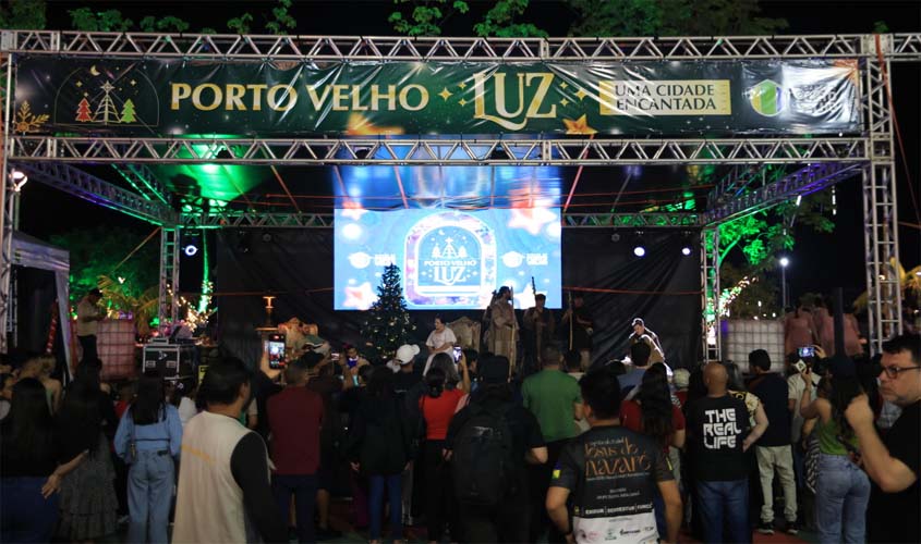 Parque da Cidade recebe famílias na noite de Natal