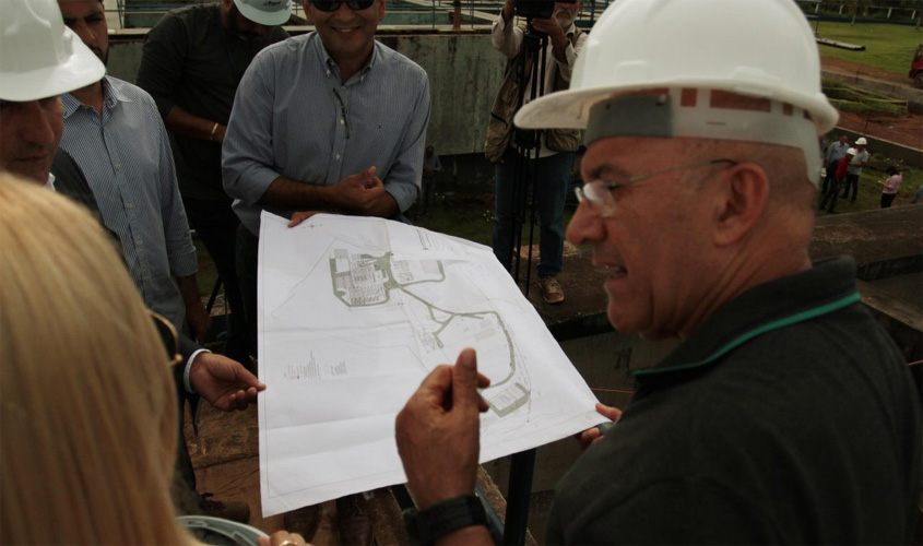 Caerd mostra avanços nas obras que levarão água tratada a 100% das casas em Porto Velho