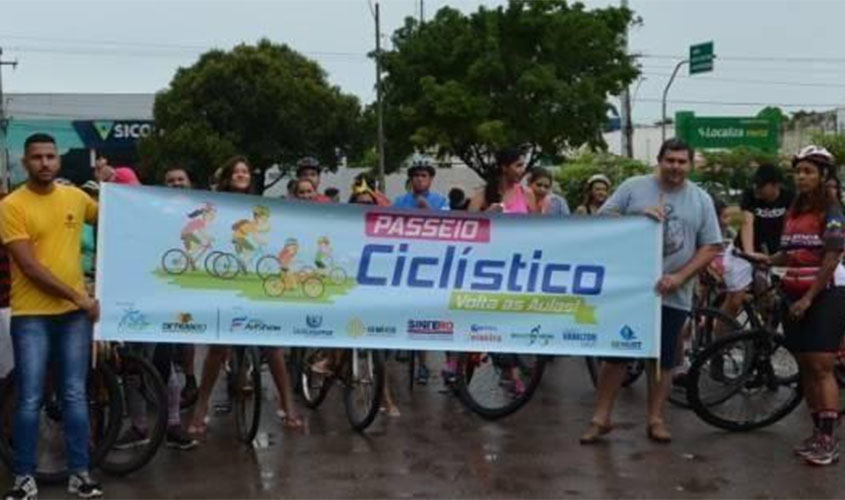 FUNCET e parceiros promovem Passeio Ciclístico de Volta às Aulas