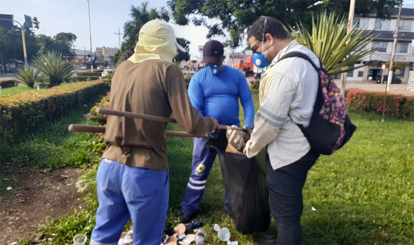 Prefeitura prossegue com mutirão de limpeza em Porto Velho
