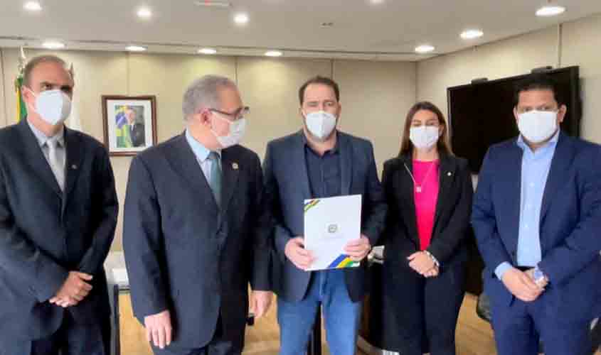 Deputados pedem ao ministro da Saúde mais apoio a Rondônia durante pandemia do coronavírus
