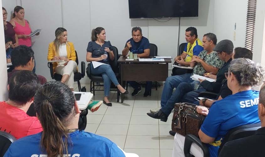 Profissionais participam da primeira reunião pedagógica do Programa Talentos do Futuro 2023