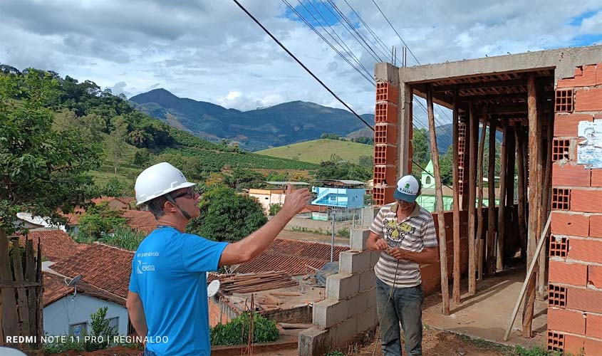 Energisa orienta sobre segurança com a rede elétrica em construções