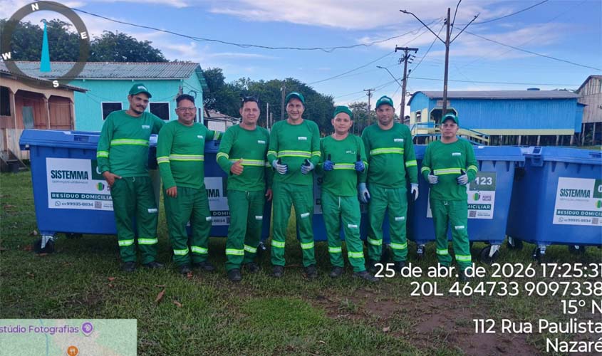Sistemma inicia coleta em distritos de Porto Velho sem intercorrências