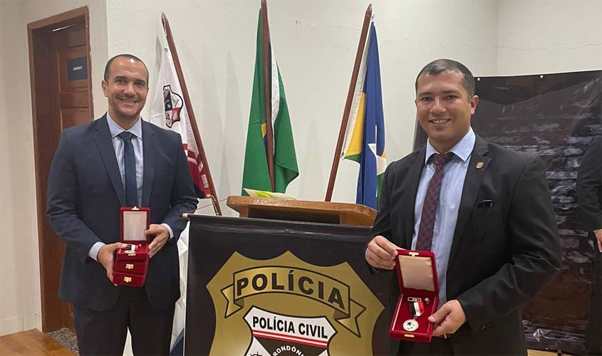 Polícia Federal recebe a mais importante comenda da Polícia Civil de Rondônia