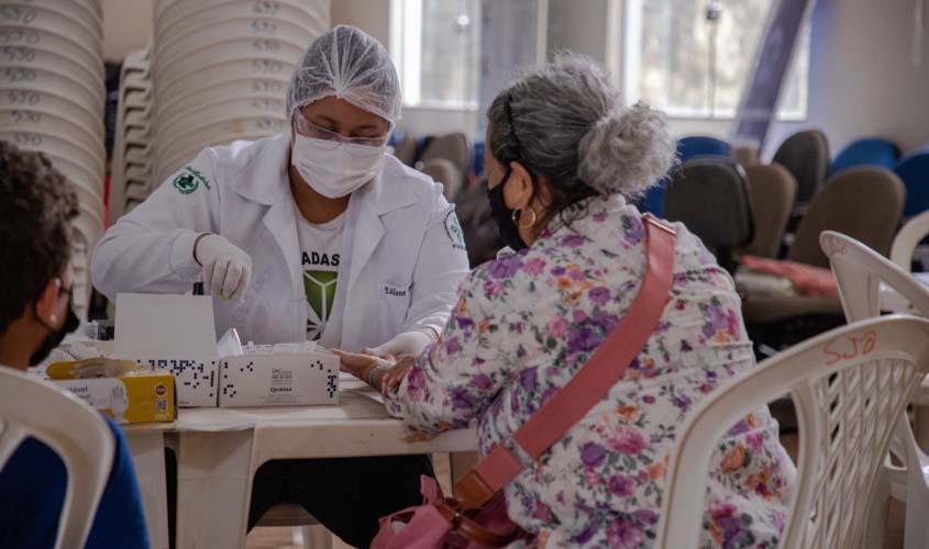 Tenda da Família Cidadã vai atender distritos de Fortaleza do Abunã e Extrema, na Aldeia Kaxariri