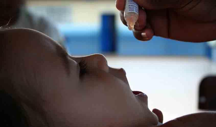 Etapa rondoniense da campanha de vacinação contra Poliomielite começa nesta segunda-feira, 27