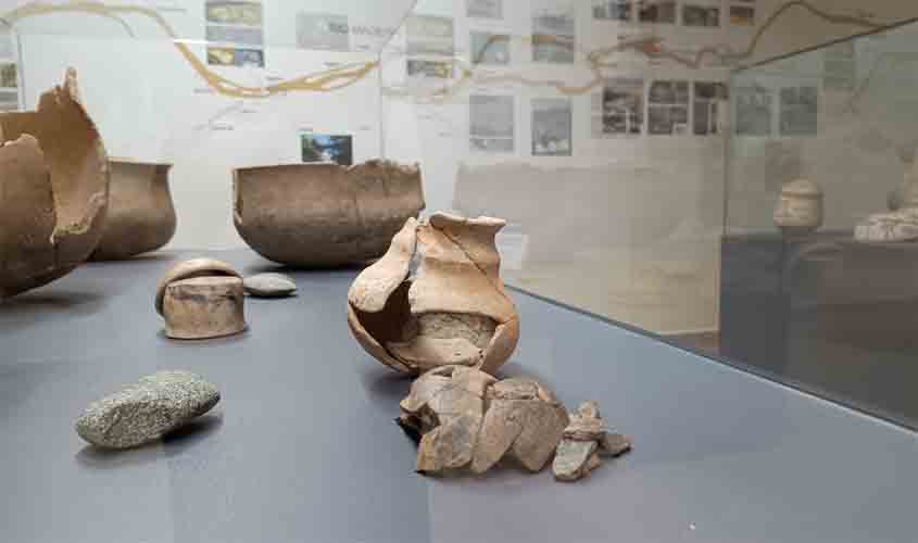 Exposição arqueológica segue aberta para visitação