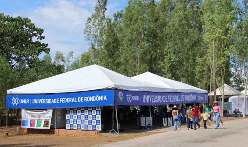 Unir expõe 10 projetos de pesquisa na Rondônia Rural Show