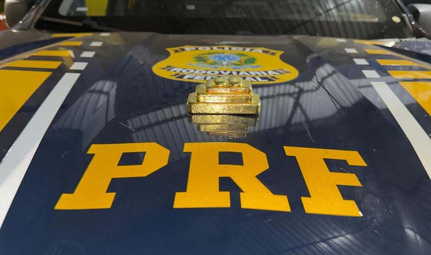 PRF combate transporte irregular de ouro em Rondônia