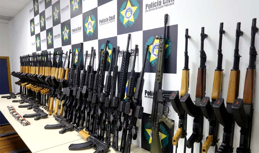 Polícia do Rio prende traficante internacional de fuzis