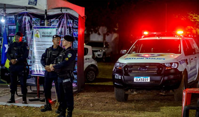 Reforço na segurança e atendimento de emergência garante tranquilidade no Arraial Flor do Maracujá