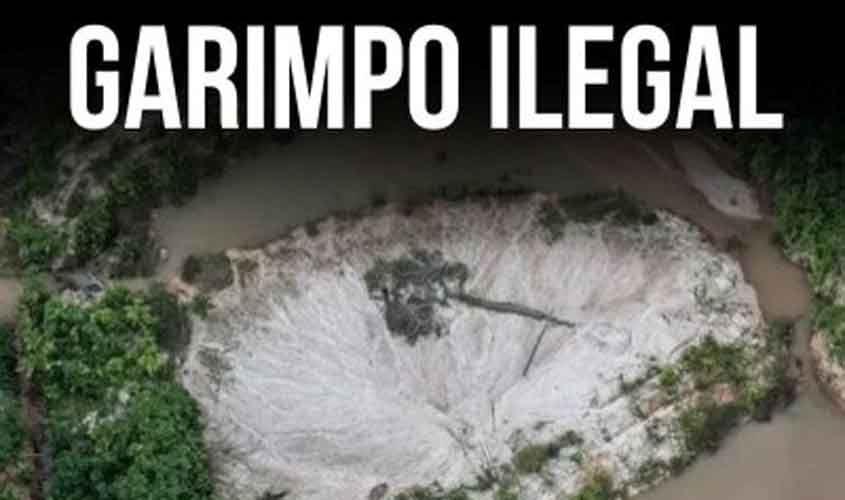 A pedido do MPF, Justiça Federal determina medidas de repressão ao garimpo ilegal em Campo Novo de Rondônia (RO)