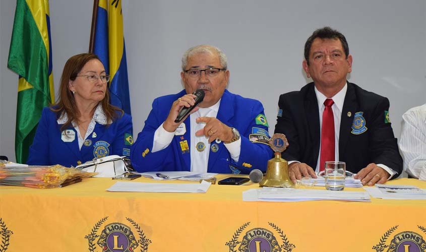 Lions Clubes recebem visita oficial e organizam parceria com NACC