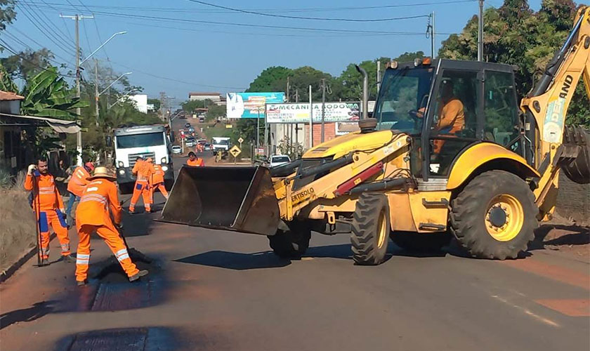 DER inicia obra de recuperação da Rodovia do Café