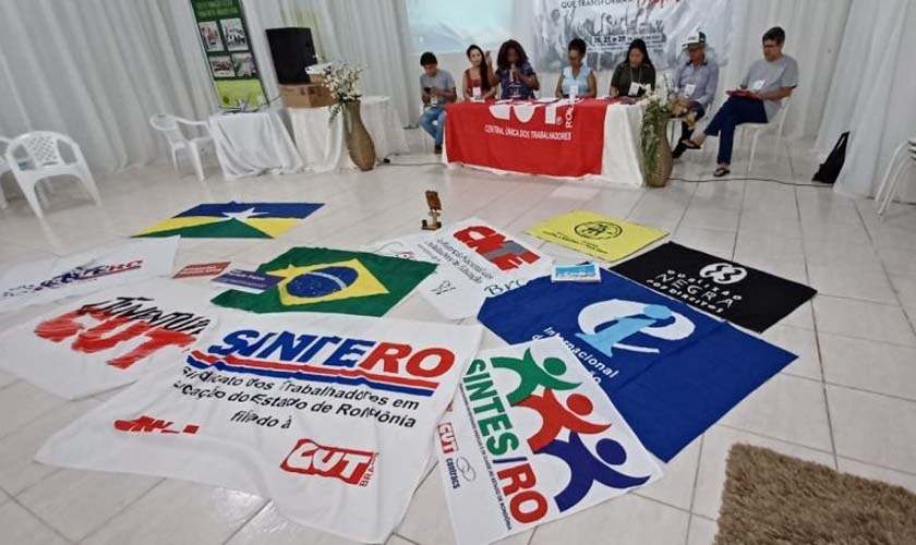 Delegação do Sintero participa do 17º Congresso Estadual da CUT/RO