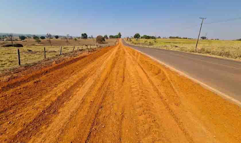 Governo de Rondônia já concluiu 75% da obra da ciclovia na RO-479