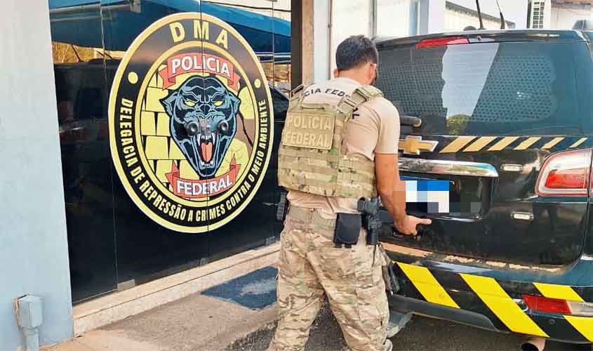 PF prende duas pessoas por queimada ilegal em Rondônia