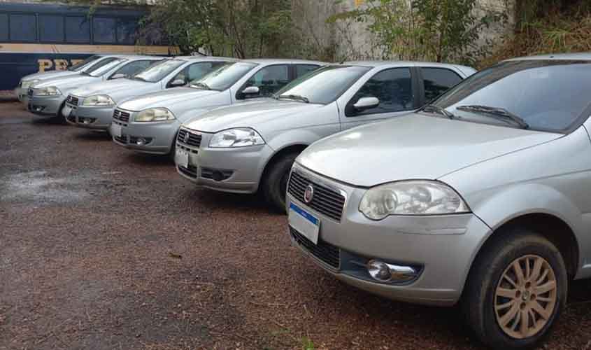 PRF em Rondônia realiza leilão virtual de veículos oficiais classificados como inservíveis