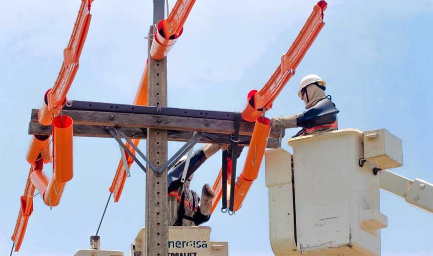 Energisa investe em obras de melhoria da infraestrutura elétrica no Cone Sul de Rondônia