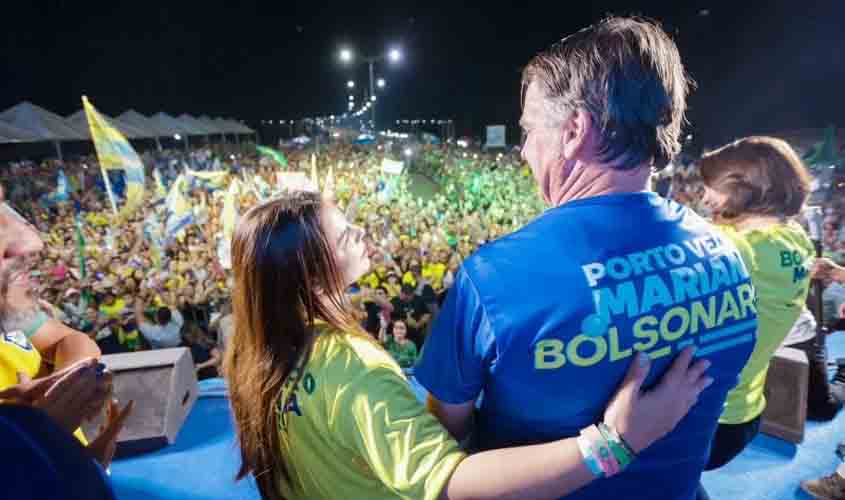 O FENÔMENO BOLSONARO PAROU CIDADES EM RONDÔNIA, REUNINDO MULTIDÕES E FAZENDO CAMPANHA PARA SEUS CANDIDATOS